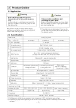 Preview for 5 page of EYELA N-1210 Series Instruction Manual