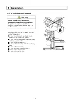 Preview for 10 page of EYELA N-1210 Series Instruction Manual