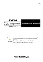 Preview for 1 page of EYELA N-1300 Series Instruction Manual