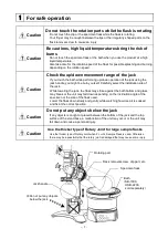 Preview for 3 page of EYELA N-1300 Series Instruction Manual