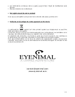 Предварительный просмотр 13 страницы EYENIMAL Dog Videocam User Manual