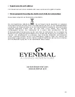 Предварительный просмотр 45 страницы EYENIMAL Dog Videocam User Manual