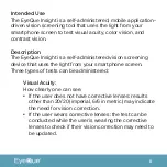 Предварительный просмотр 7 страницы EyeQue Insight Plus VA102 Product Manual