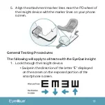 Предварительный просмотр 13 страницы EyeQue Insight Plus VA102 Product Manual