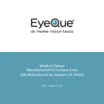 Предварительный просмотр 36 страницы EyeQue Insight Plus VA102 Product Manual