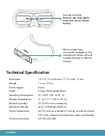 Предварительный просмотр 3 страницы EyeQue Insight VA101 Product Manual