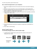 Предварительный просмотр 6 страницы EyeQue Insight VA101 Product Manual