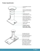 Предварительный просмотр 2 страницы EyeQue Personal Vision Tracker  EQ101 Product Manual