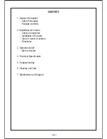 Preview for 2 page of Eyeris ERM-L3360N Installation And Operating Instruction Manual