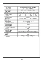 Preview for 10 page of Eyeris ERN-LW3065P Installation And Operating Instruction Manual