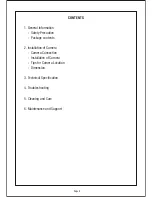 Preview for 2 page of Eyeris ERN-R3645N Installation And Operating Instruction Manual