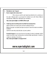 Preview for 8 page of Eyeris ERN-R3645N Installation And Operating Instruction Manual