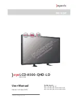 Eyevis EYE-LCD-8500-QHD-LD User Manual предпросмотр