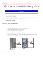 Preview for 1 page of Eyevis EYE-LCD Series Quick Start Installation Manual