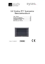 Preview for 1 page of eyseo TV8166 User Manual