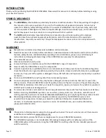 Preview for 2 page of EZ-ACCESS CONCIERGE 23DR Installation Manual