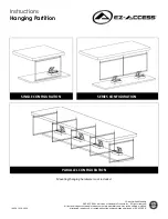 Preview for 1 page of EZ-ACCESS Hanging Partition Instructions Manual