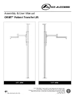 EZ-ACCESS ORBIT 4-FT. ARM Assembly & User Manual preview