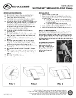 Preview for 1 page of EZ-ACCESS SUITCASE SINGLEFOLD GF Instructions