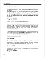 Preview for 23 page of EZ ADVANTAGE EZ ANSWER User Manual