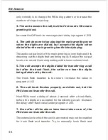 Preview for 47 page of EZ ADVANTAGE EZ ANSWER User Manual