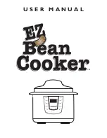 Preview for 1 page of EZ Bean Cooker Bean Cooker User Manual