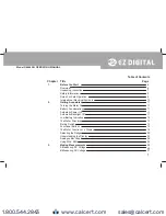 Preview for 2 page of EZ Digital DM-442B Operating Manual