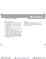 Preview for 48 page of EZ Digital DM-442B Operating Manual