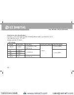 Preview for 59 page of EZ Digital DM-442B Operating Manual