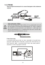 Предварительный просмотр 19 страницы EZ Digital DS-1000 Series Operation Manual