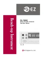 EZ Digital FG-7005C Operation Manual предпросмотр