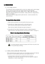 Preview for 4 page of EZ Digital GP-4185A Operation Manual