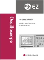 EZ Digital OS-3020D Operation Manual предпросмотр