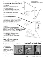 Предварительный просмотр 2 страницы EZ Goal MONSTER SPORTS PRO Series Installation Instructions Manual