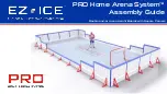 Preview for 1 page of EZ ICE PRO Home Arena System Assembly Manual