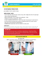 EZ-ON 101M2 Installation Instructions предпросмотр