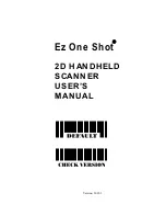 Ez One Shot MT8200H User Manual предпросмотр