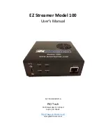 EZ Streamer EZ-100 User Manual предпросмотр