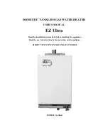 EZ TANKLESS EZ Ultra User Manual предпросмотр