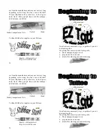 EZ Tatt B000V1WGLO Instructions Manual preview