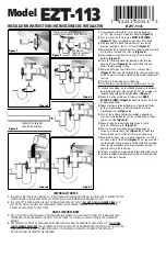 Предварительный просмотр 2 страницы EZ-Trap EZT-113 Installation Instructions