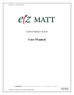 Предварительный просмотр 1 страницы EZ Way EZ Matt User Manual