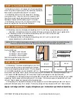 Preview for 4 page of EZ 8' Gambrel Barn Manual