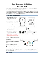 EzCAP 293P Quick Start Manual предпросмотр