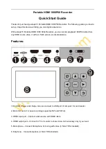 Preview for 1 page of EzCAP ezcap273 Quick Start Manual