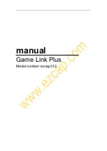 Preview for 1 page of EzCAP ezcap312 Manual