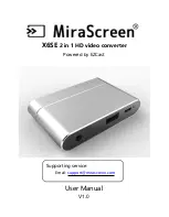 EZCast MiraScreen X6SE User Manual preview