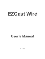 Preview for 1 page of EZCast Wire User Manual