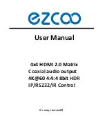 Предварительный просмотр 1 страницы EZCOO EZ-MX44HA User Manual