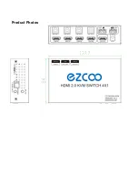 Предварительный просмотр 3 страницы EZCOO EZ-SW41HA-KVM User Manual